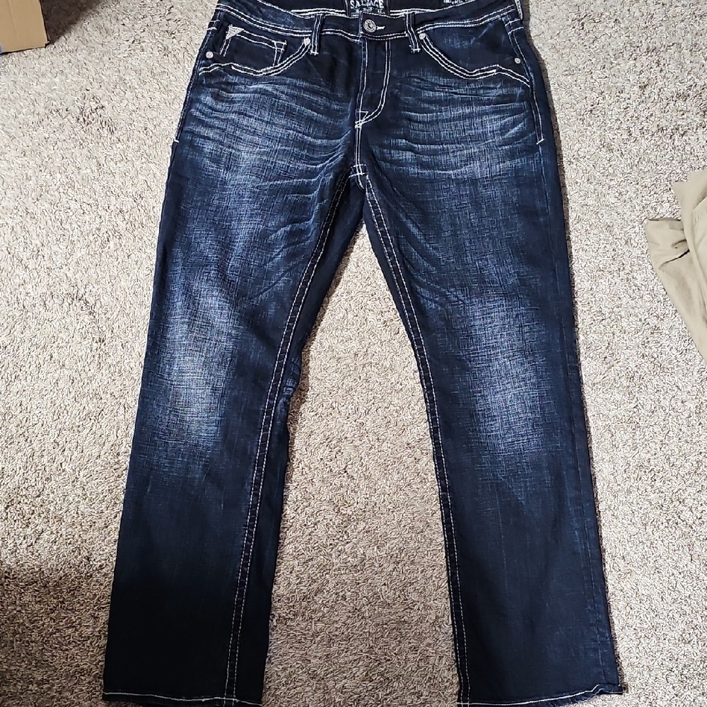 Salvage Indigo Men's Jeans NWOT! Size 36R